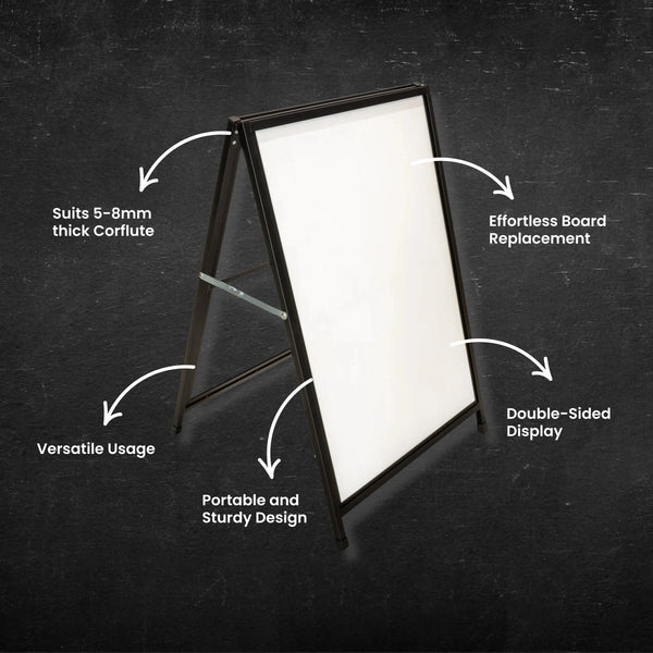 Weather Proof A Frame Sign - 900x600