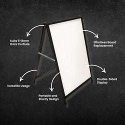 Weather Proof A Frame Sign - 900x600