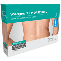 AEROFILM Waterproof Film Dressing 10 x 12cm Box/20