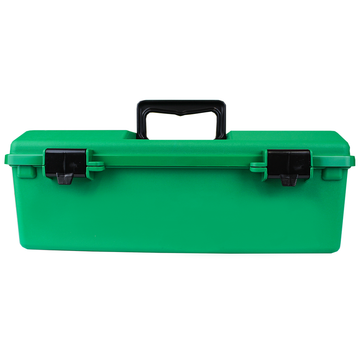 AEROCASE Green Plastic Tacklebox with 1 Liftout Tray 23 x 40 x 14.5cm