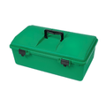 AEROCASE Green Plastic Tacklebox with 1 Liftout Tray 30 x 46.5 x 18cm