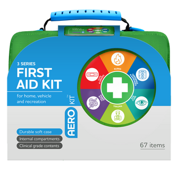 AEROKIT 3 Series First Aid Softpack Green