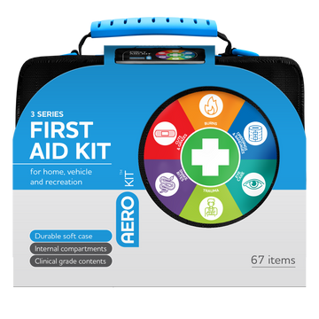 AEROKIT 3 Series First Aid Softpack Black