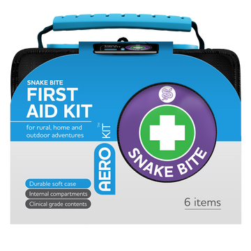 AEROKIT Snake Bite First Aid Softpack Black