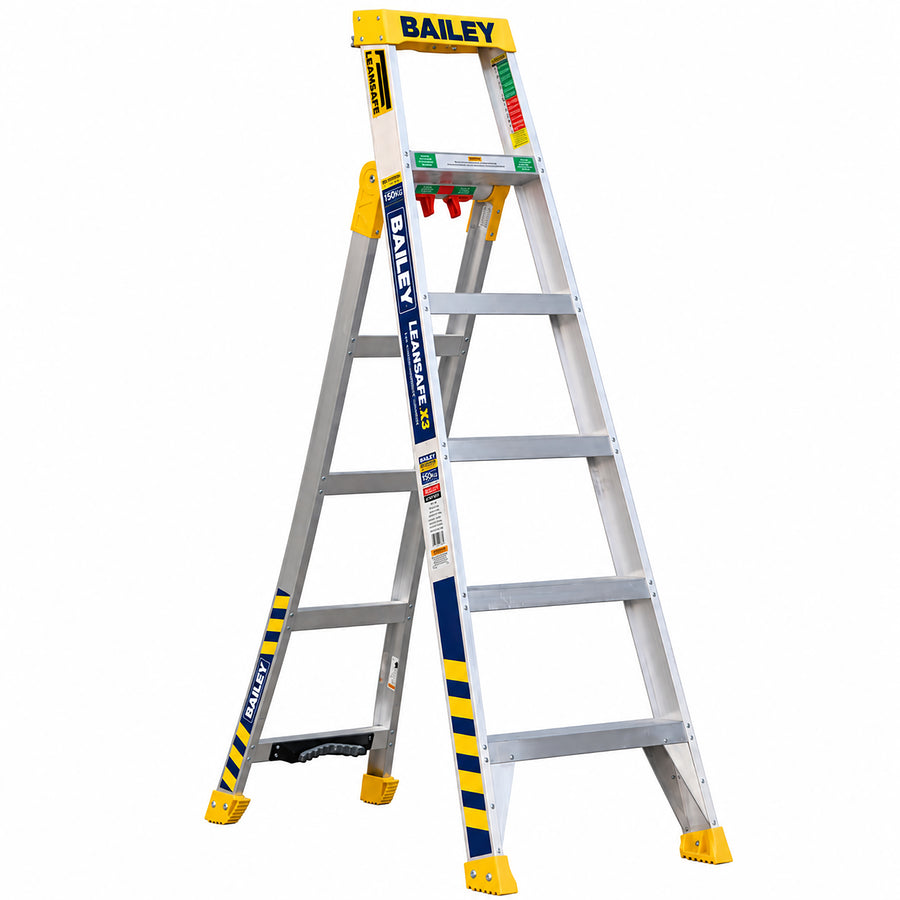 Bailey Leansafe X3 3-in-1 Aluminium Ladder 1.8m 150kg