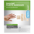 AEROPLAST Plastic Assorted Dressings Env/20