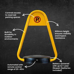 Automatic Parking Lock (600mm High) - Parking Bollards