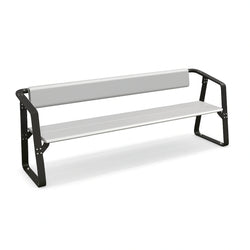 Ribbon Bench Seat with Backrest