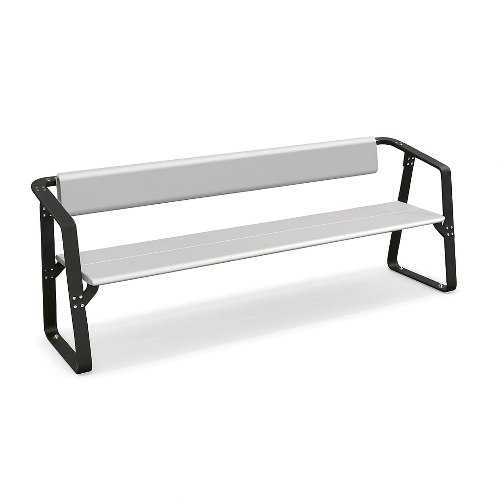 Ribbon Bench Seat with Backrest
