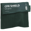 AEROSHIELD Key Ring CPR Face Shield + Gloves
