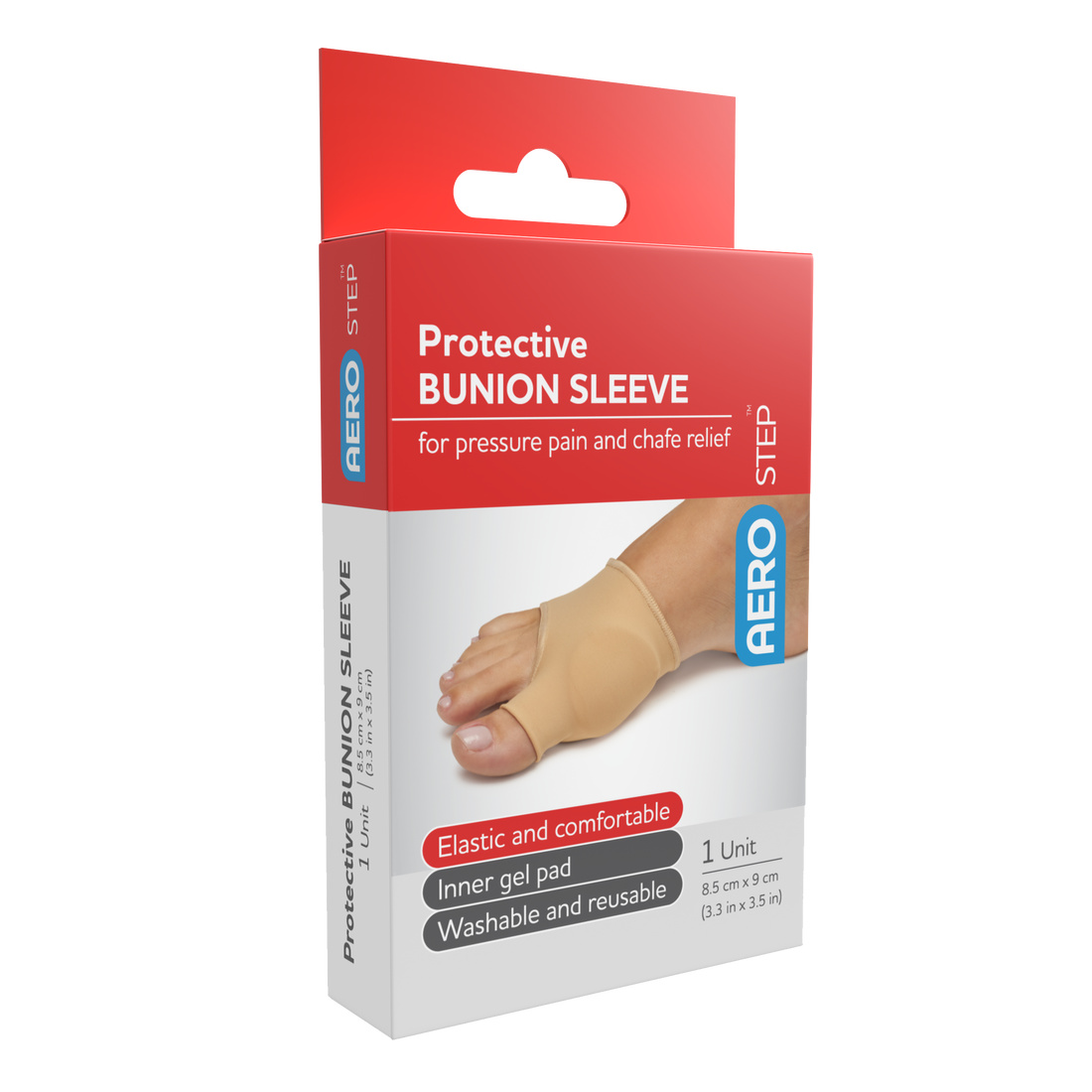 AEROSTEP™ Protective Bunion Sleeve 8.5 x 9cm