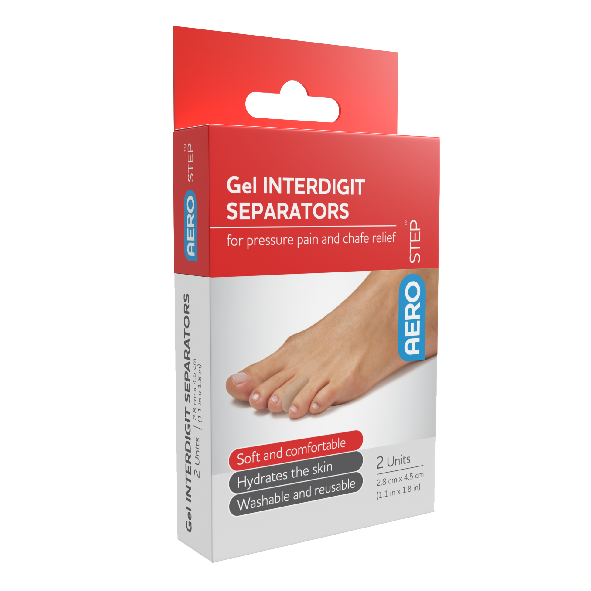 AEROSTEP™ Gel Interdigit Separators 28 x 45mm Box/2