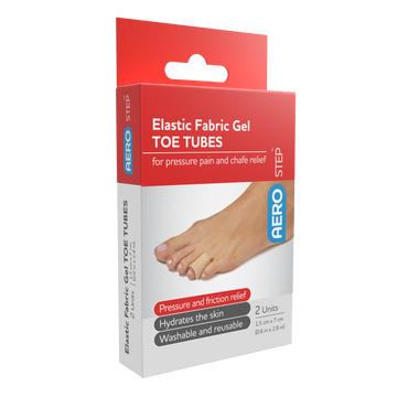 AEROSTEP™ General Gel Tube Toe Protector 1.5 x 7cm Box/2