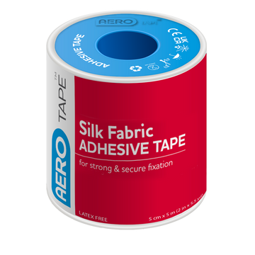 AEROTAPE Silk Fabric Adhesive Tape 5cm x 5M