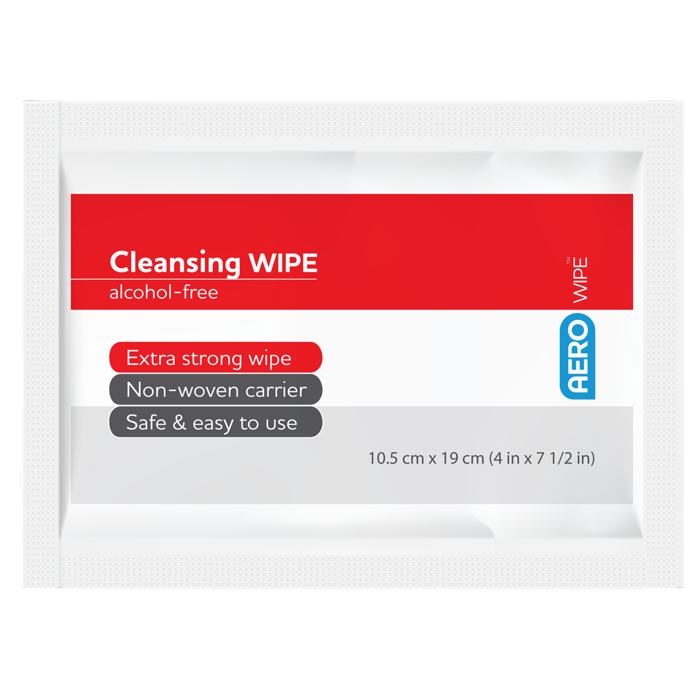 AEROWIPE Alcohol-Free Cleansing Wipes Box/2000