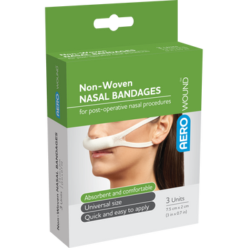 AeroWound Nasal Sling Bandage Box/3