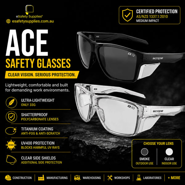 Ace Safety Glasses