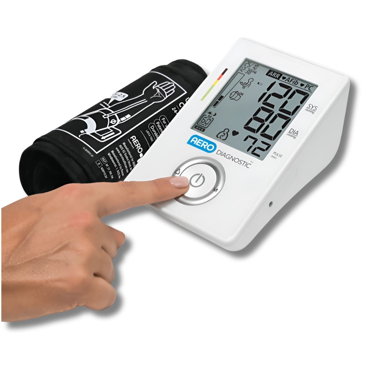 Diagnostic Automatic Upper Arm Blood Pressure Monitor