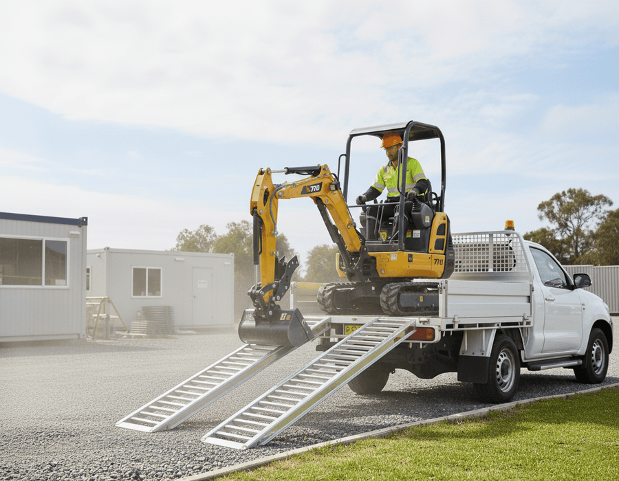 Aluminium Loading Ramps Heavy Duty 2.5M- Pair - 3000Kg