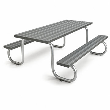 Aluminium picnic setting 