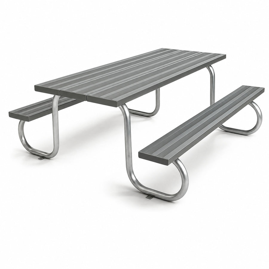 Aluminium picnic setting 