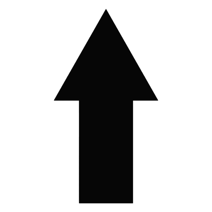 Straight Arrow Stencil – Arrow #7