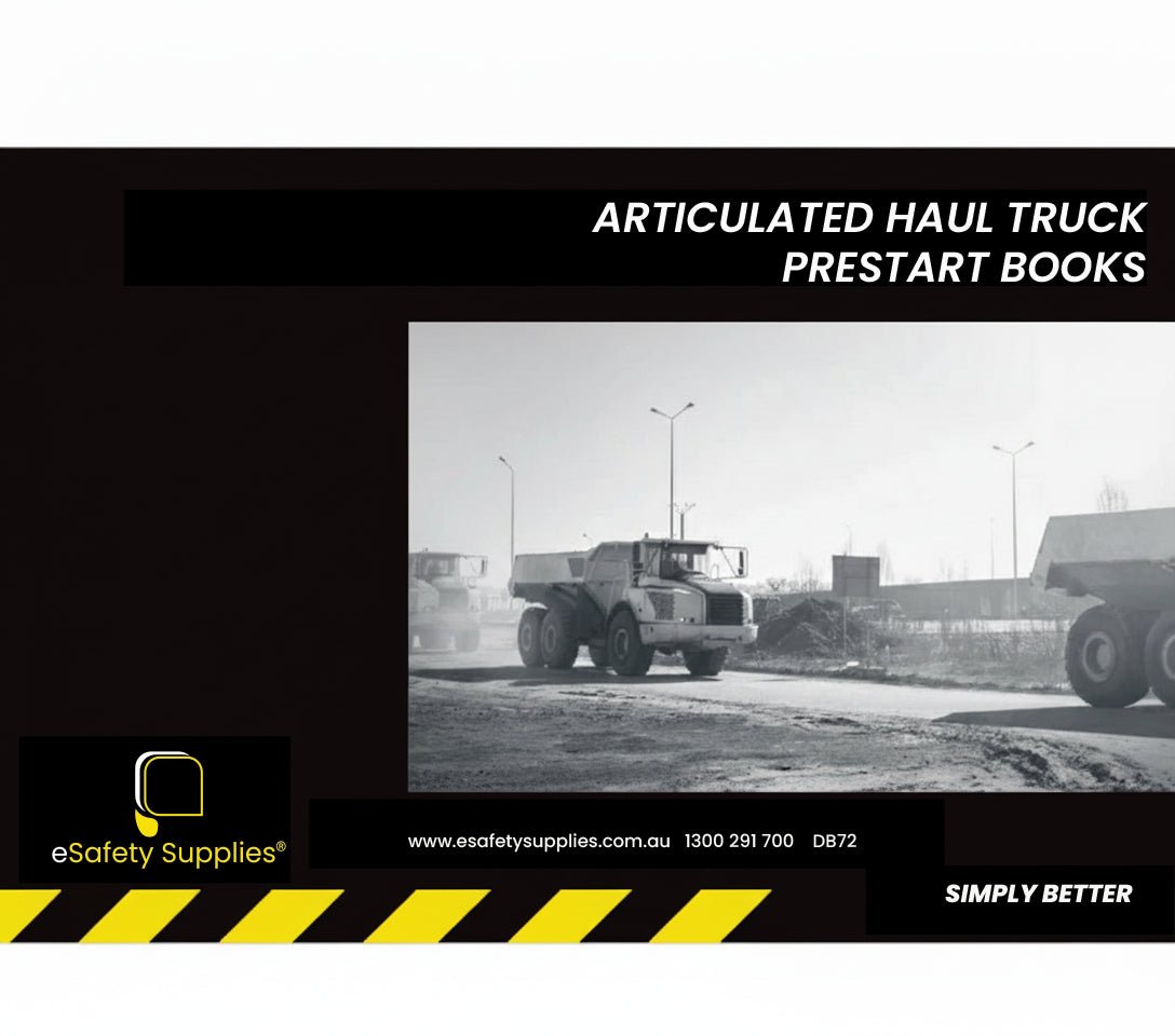 Articulated Haul Truck Prestart Books