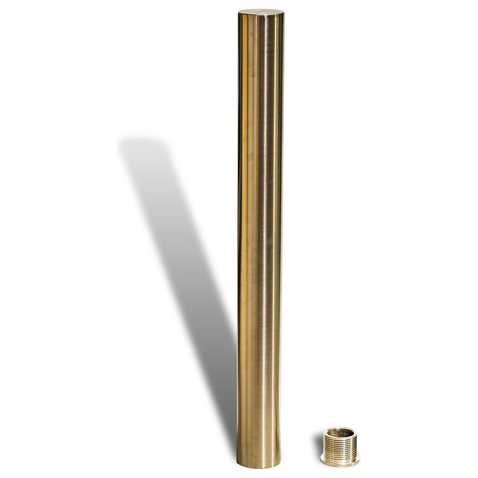 Internal Base Removable Bollard - 90mm Stainless Steel 49 kg