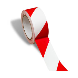 Safety Tape - PVC Floor Marking - 48mm x 33M Roll 0.7 kg Color Green & White 4336