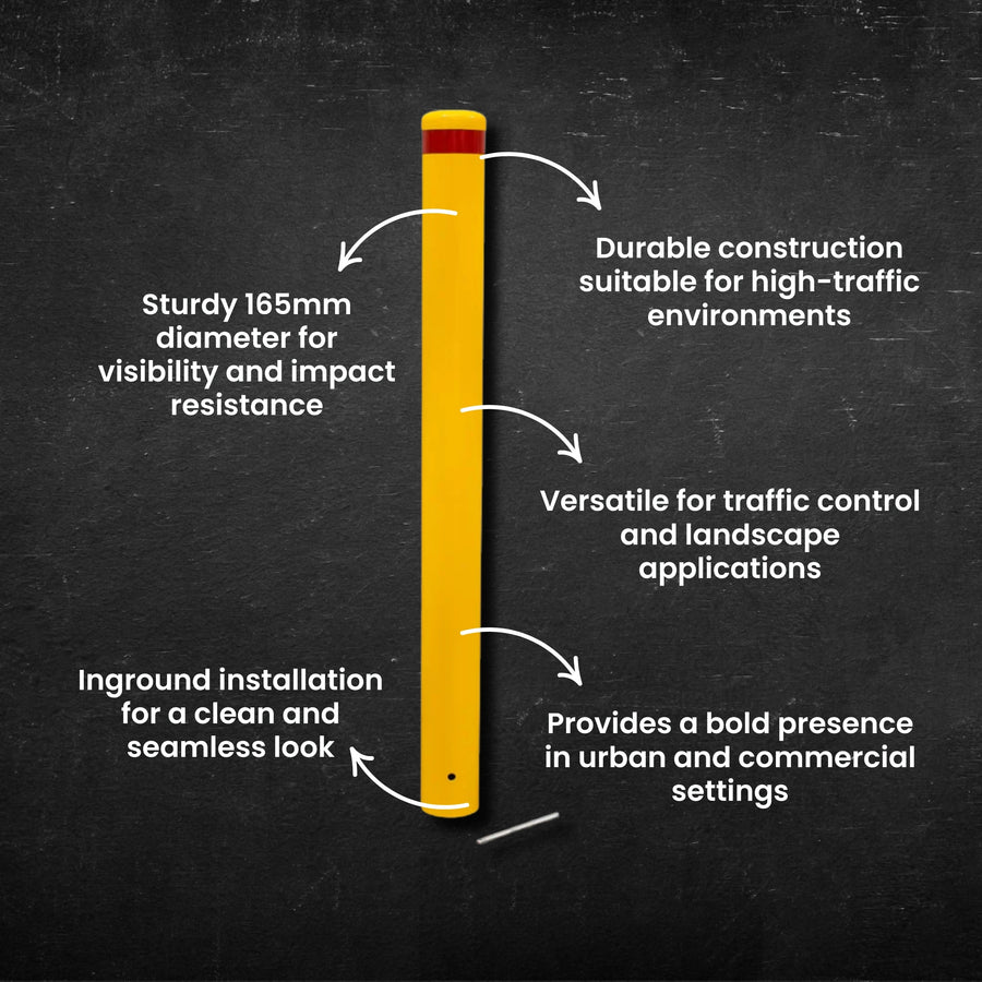 Inground Bollard - 165mm