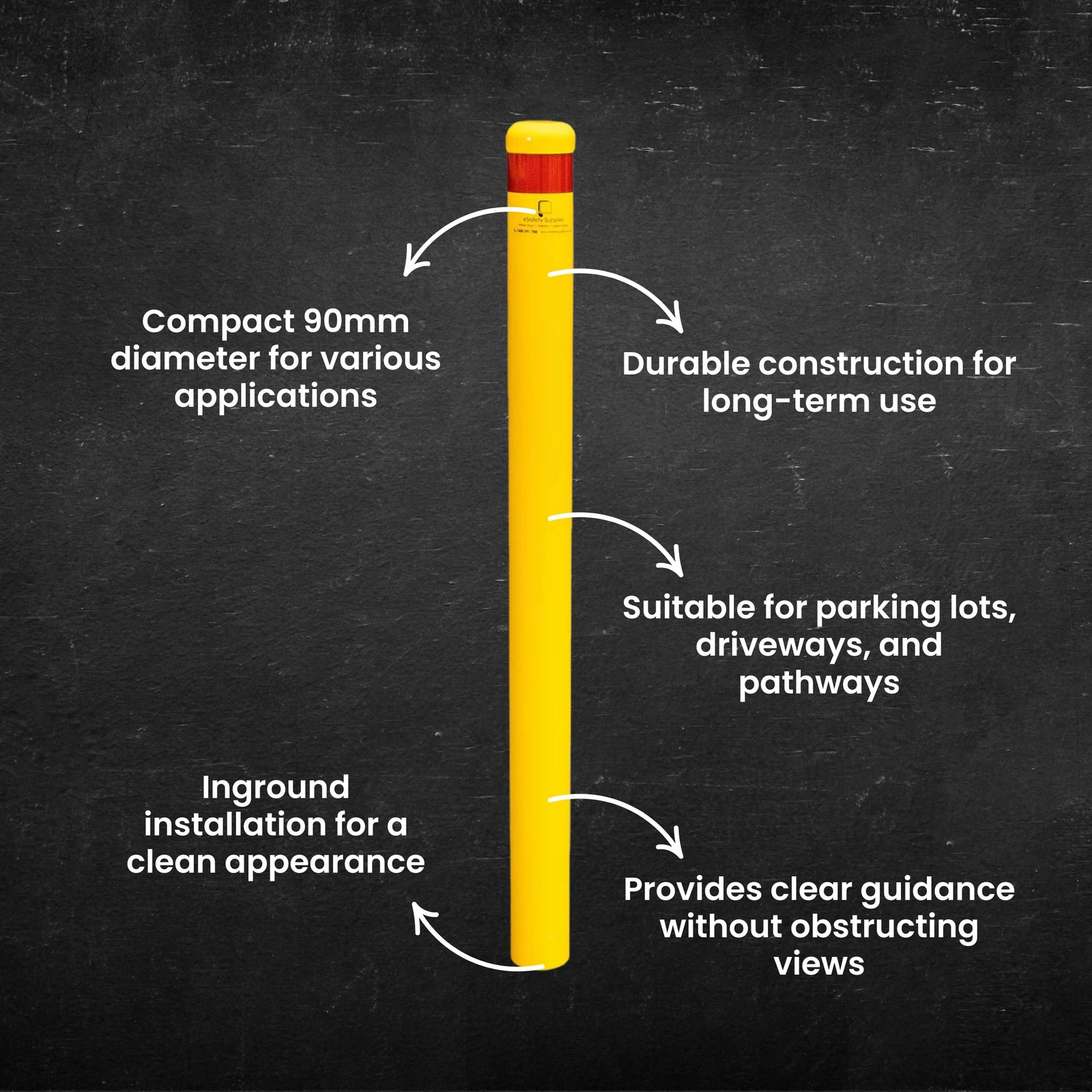 Inground Bollard - 90mm