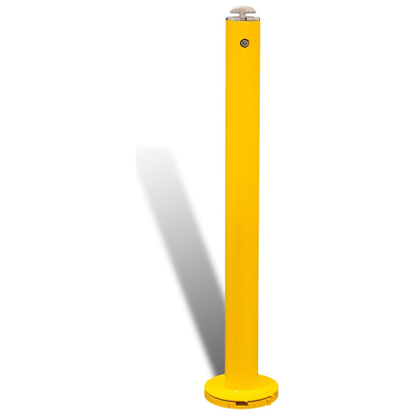 Removable Surface Mount Bollard - 90mm Key Lock