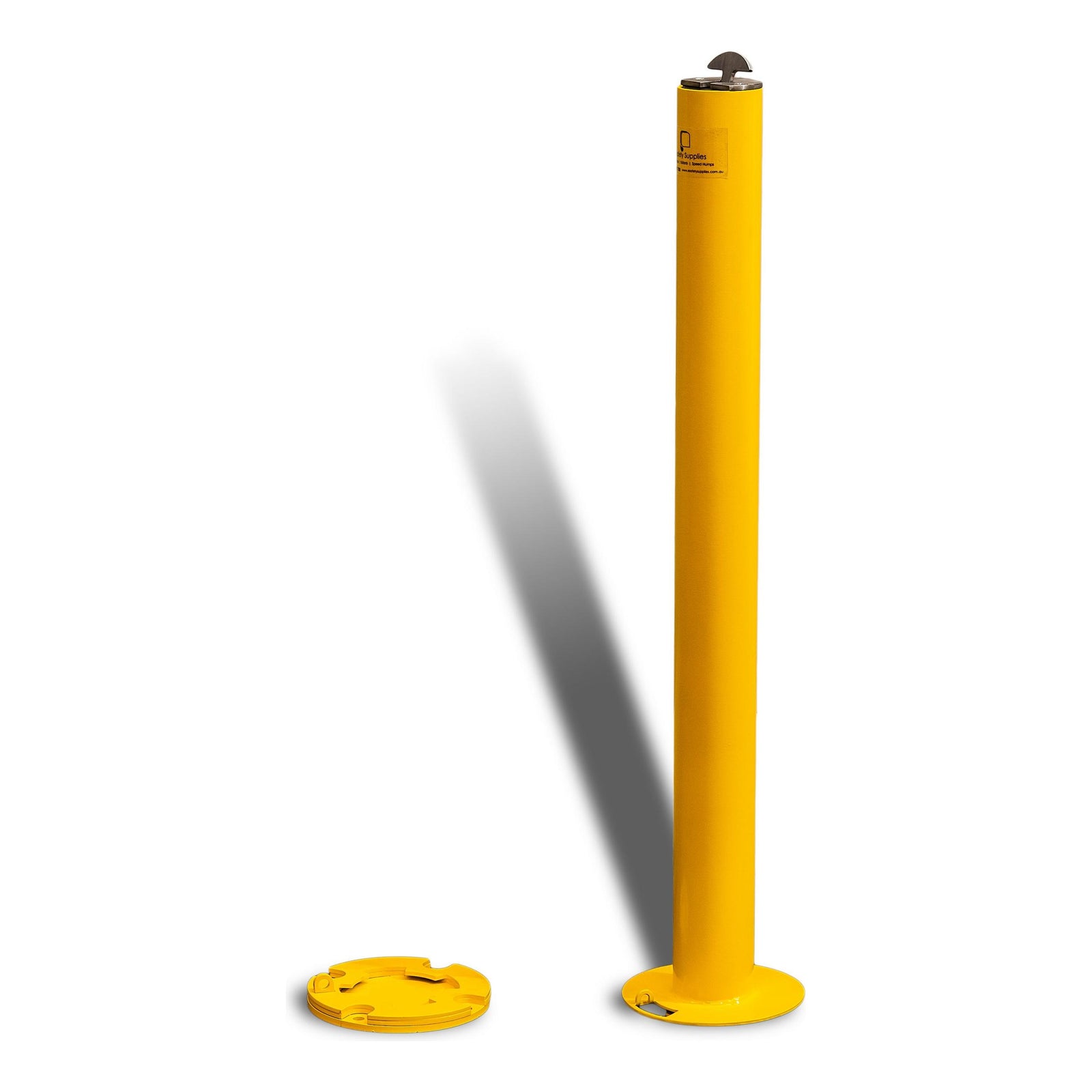 Removable Surface Mount Bollard – 90mm Padlock