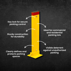 Bollard - Parking Protector (Key Lock)