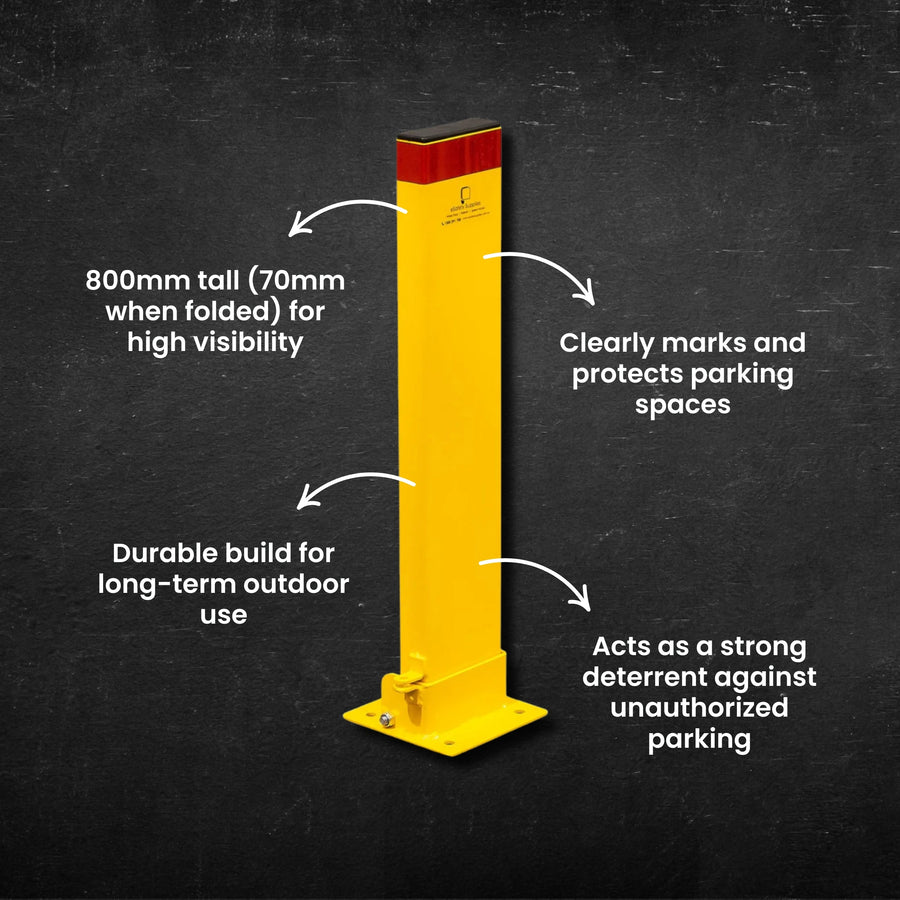 Bollard - Parking Protector (Pad Lock)