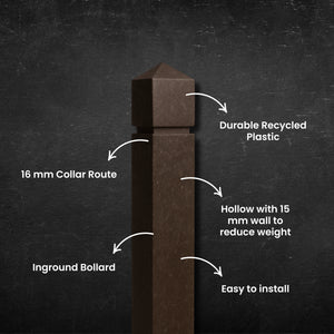 Replas Bollard - 100 mm - Inground Bollards