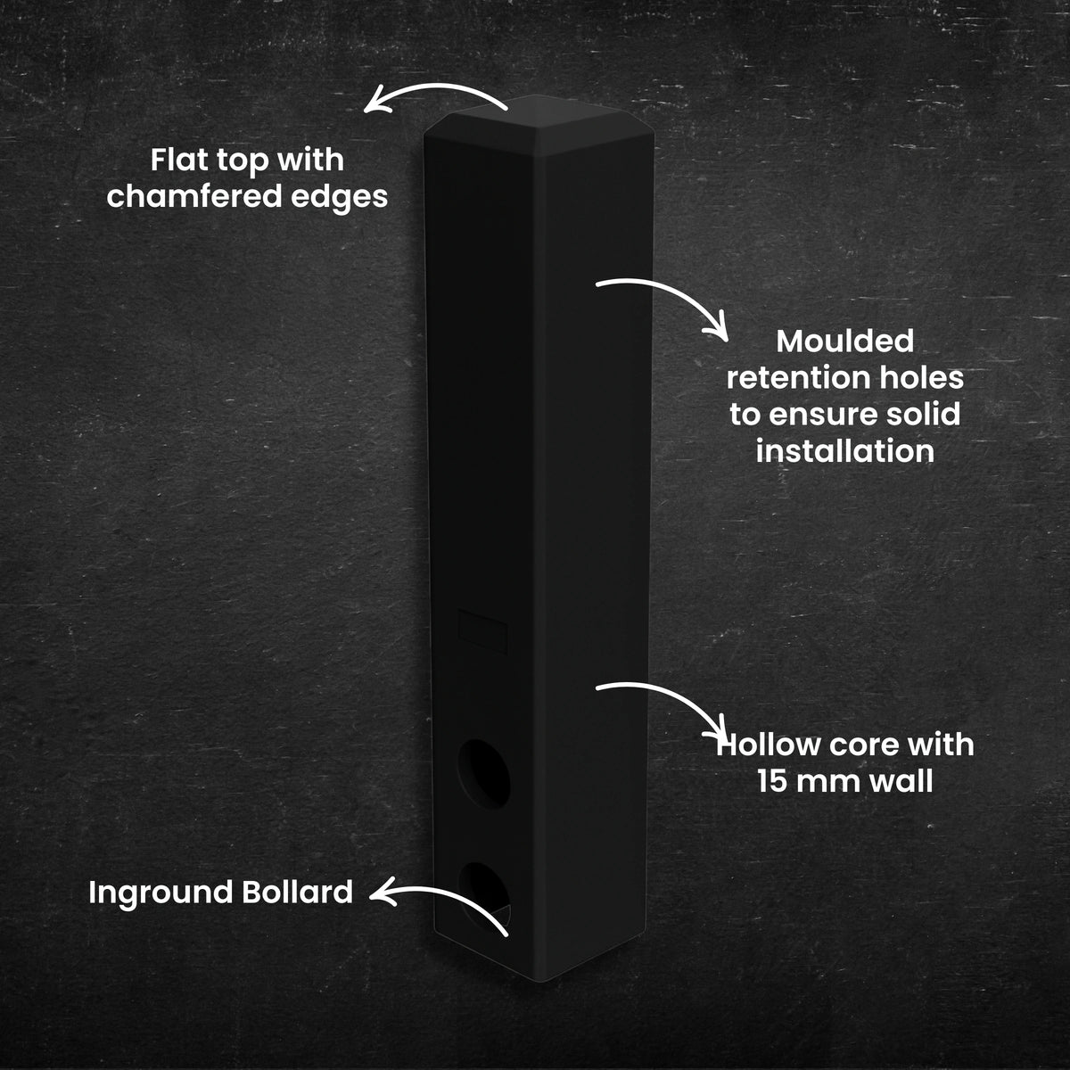 Replas Bollard - 200 mm