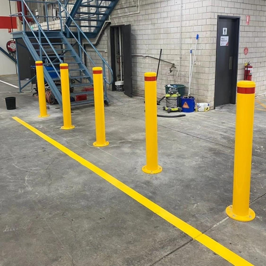 Surface Mount Bollard – 140mm Shared Zone Disabled
