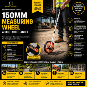 Measuring Wheel - 150mm Diameter Adjustable Handle