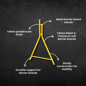 Barrier Board Stands / Legs - Traffic Control Accessories