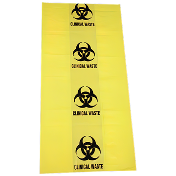 AEROHAZARD Biohazard Clinical Waste Bag 10L - 40um (350 x 470mm)