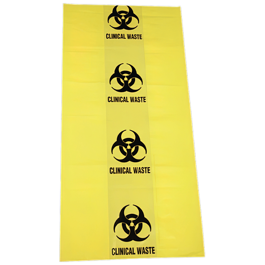 AEROHAZARD Biohazard Clinical Waste Bag 50L - 55um (630 x 800mm)