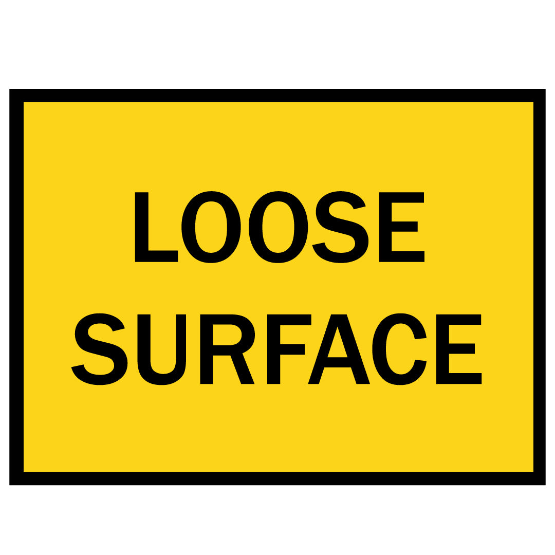 Boxed Edge Sign - Loose Surface - 900x600mm