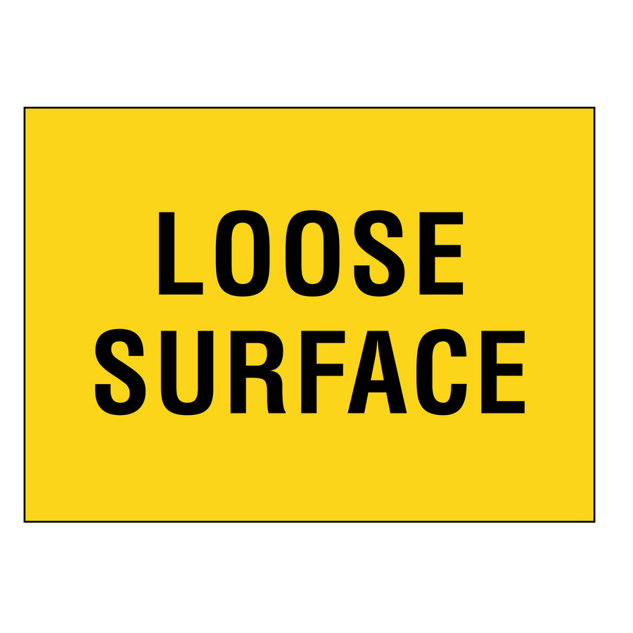 Boxed Edge Sign - Loose Surface - 900x600mm