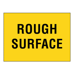Boxed Edge Sign - Rough Surface - 900x600mm