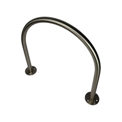 Bike Rack Hoop - Surface Mount - Stainless Steel