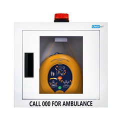 CARDIACT Alarmed AED Cabinet 49 x 35.5 x 14.5cm