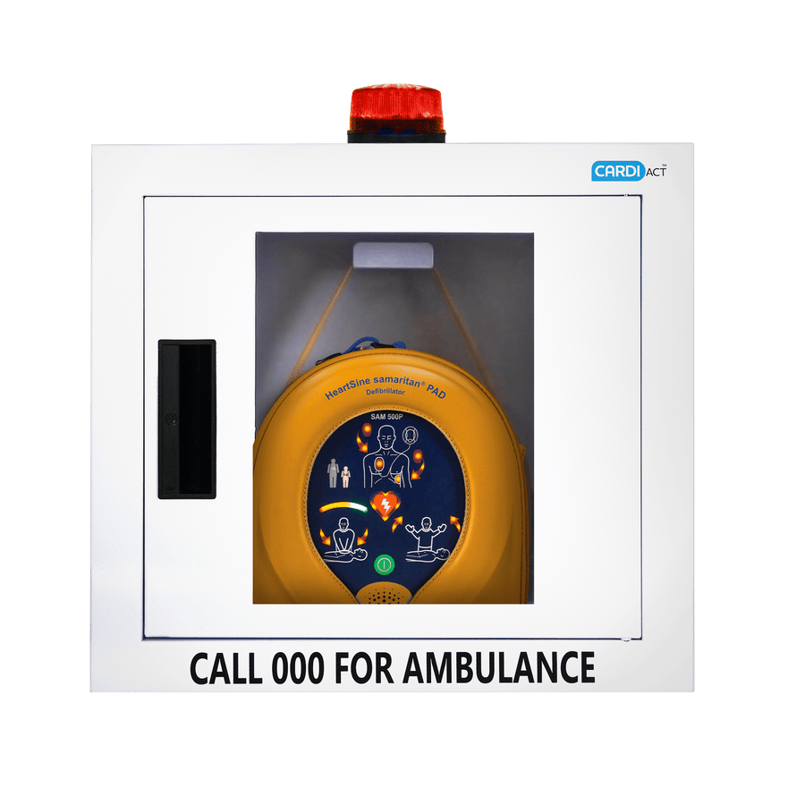 CARDIACT Alarmed AED Cabinet 49 x 35.5 x 14.5cm