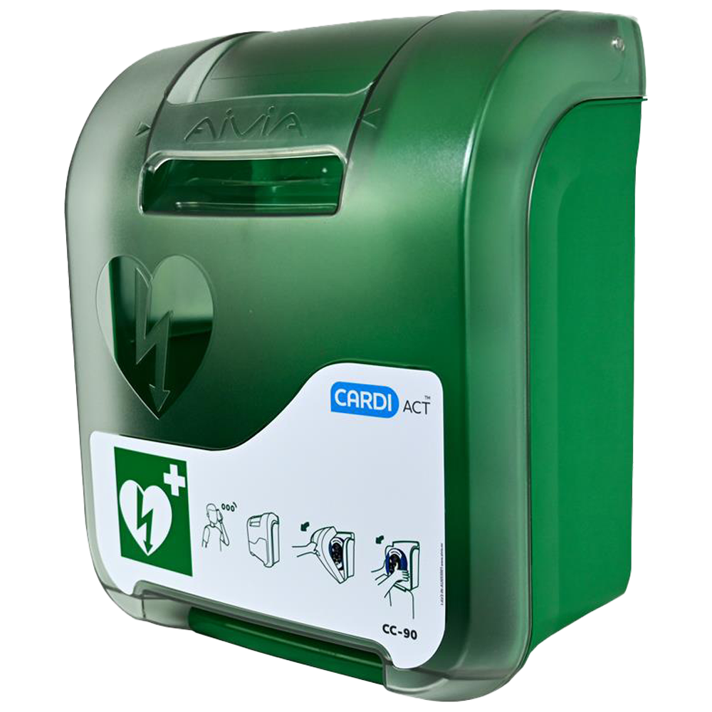 CARDIACT Alarmed AED Cabinet 41 x 33 x 19cm