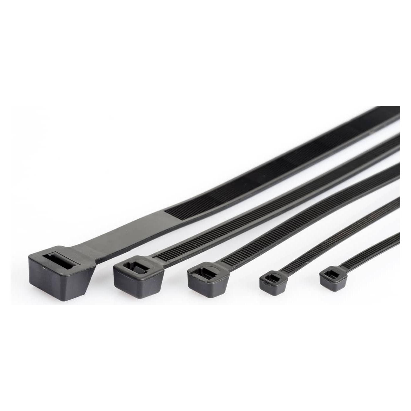 Cable Ties - 100 Pack - Multiple Sizes 3.5 kg Size 450mm x 9.0mm 45090